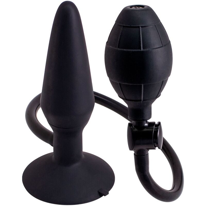 Plug Anale Gonfiabile Seven Creations — Silicone, 14,5 cm