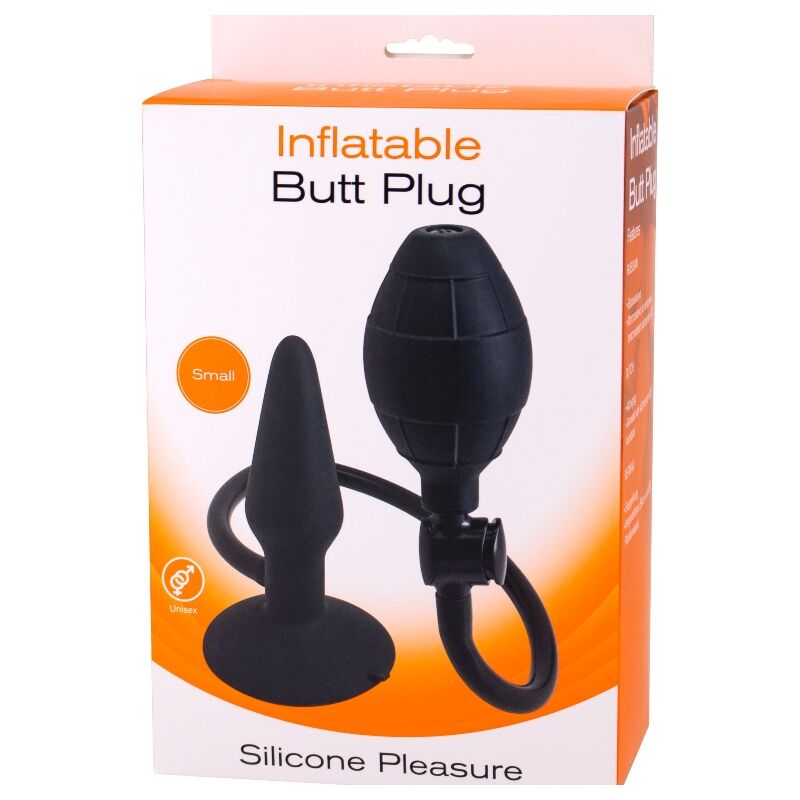 Plug Anale Gonfiabile Seven Creations — Silicone, 12,7 cm