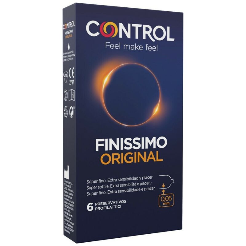 Preservativi Sottili Control Finissimo Originale — 6 Unità