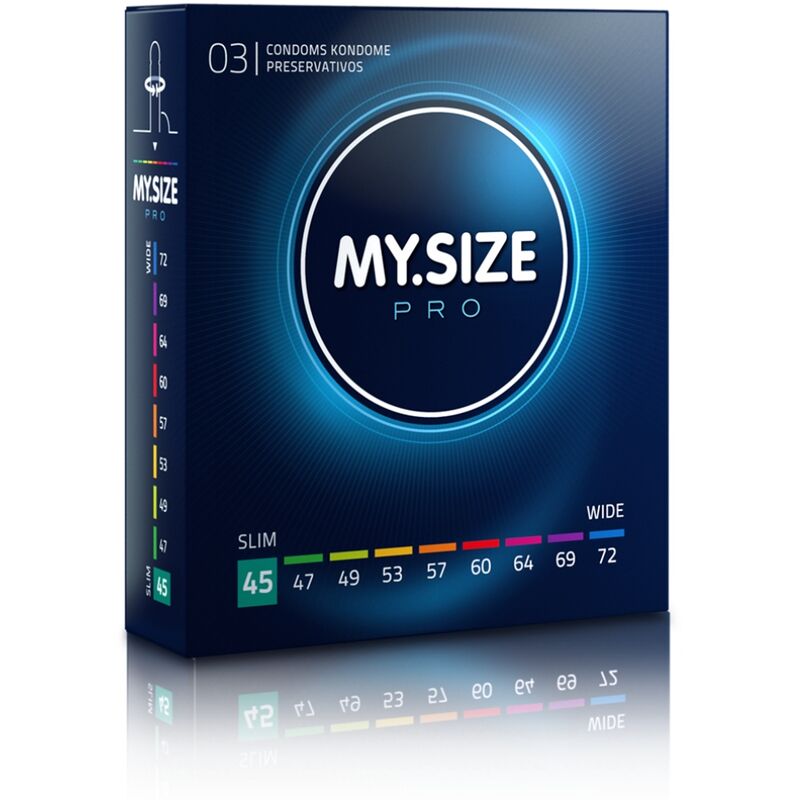 Preservativi Su Misura My Size Pro — 45 mm, 3 Pezzi