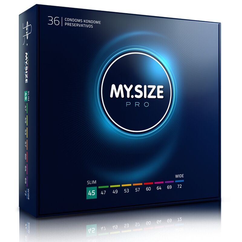 Preservativi su Misura My Size Pro — 45 mm, 36 Unità