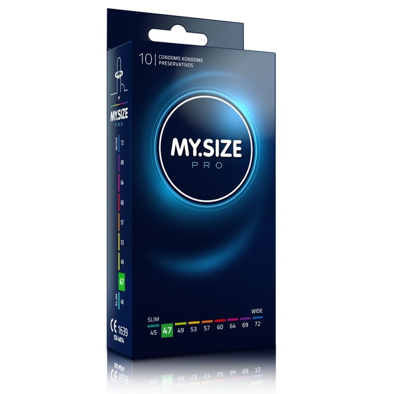 Preservativi Su Misura My Size Pro — 47 mm, 10 Pezzi