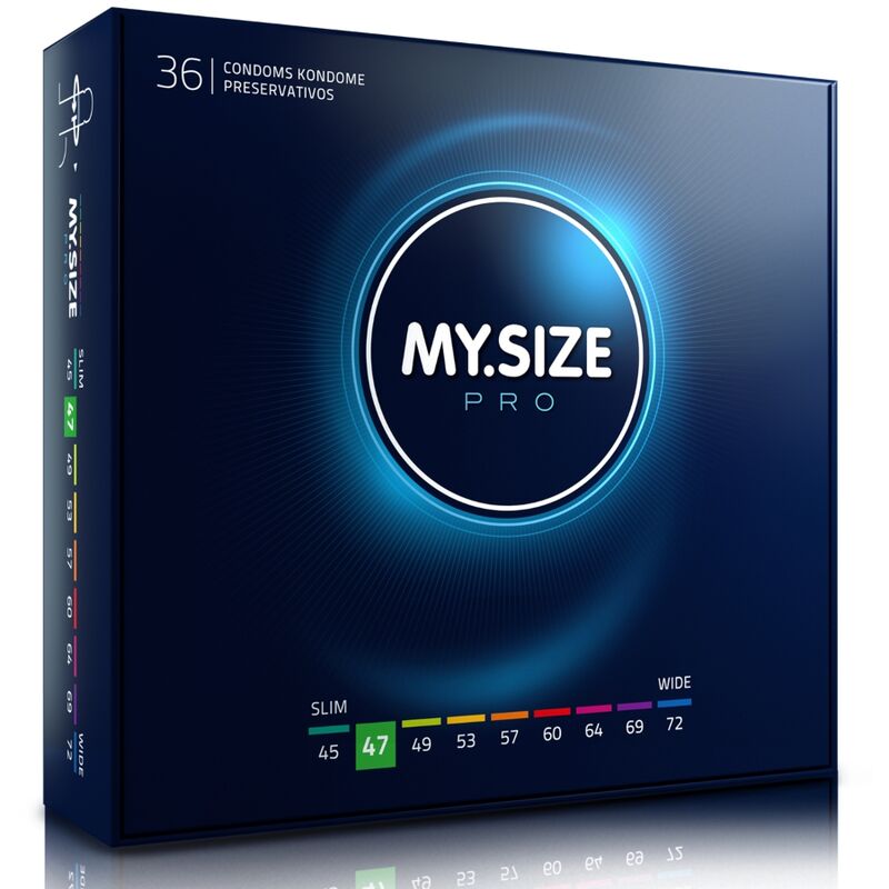 Preservativi su Misura My Size Pro — 47 mm, 36 Pezzi