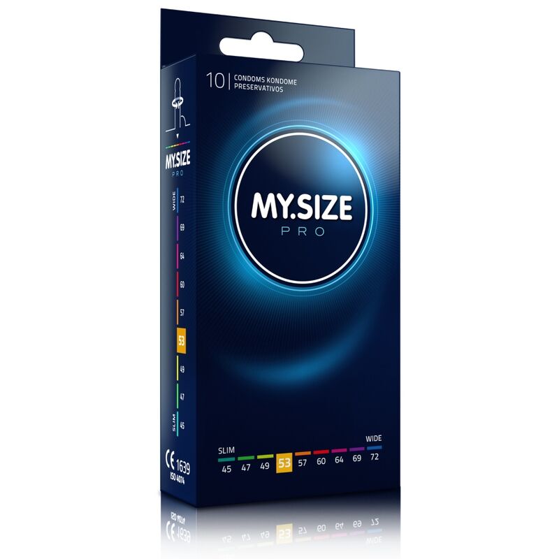 Preservativi Su Misura My Size Pro — 53 mm, 10 Unità