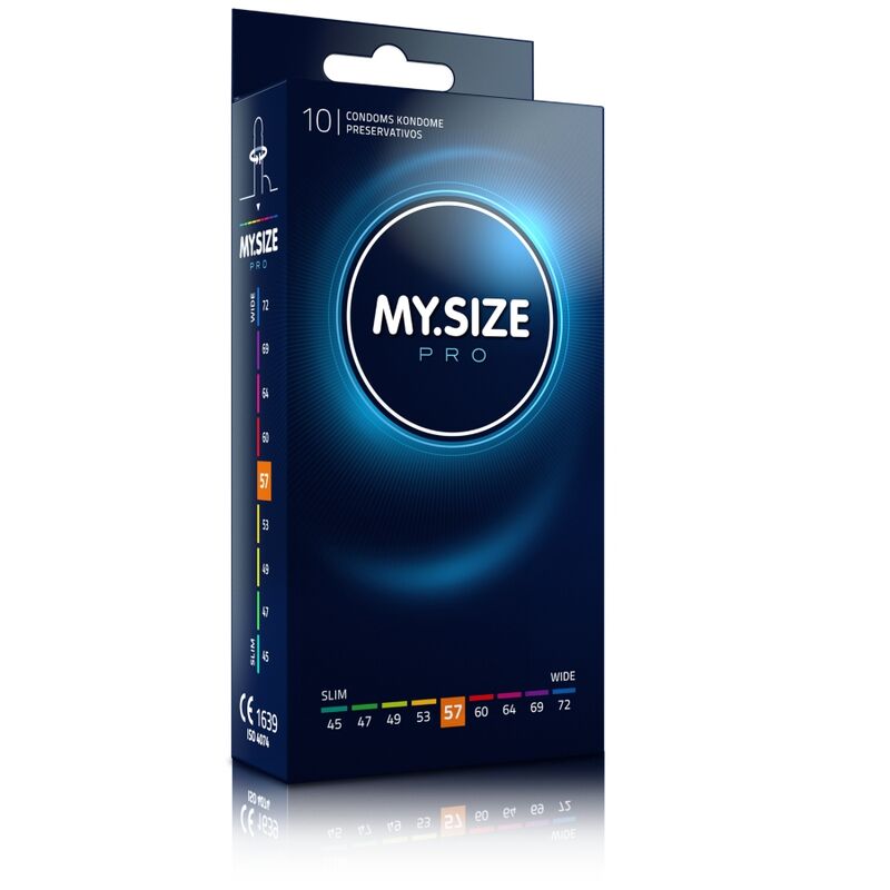 Preservativi Su Misura My Size Pro — 57 mm, 10 Pezzi