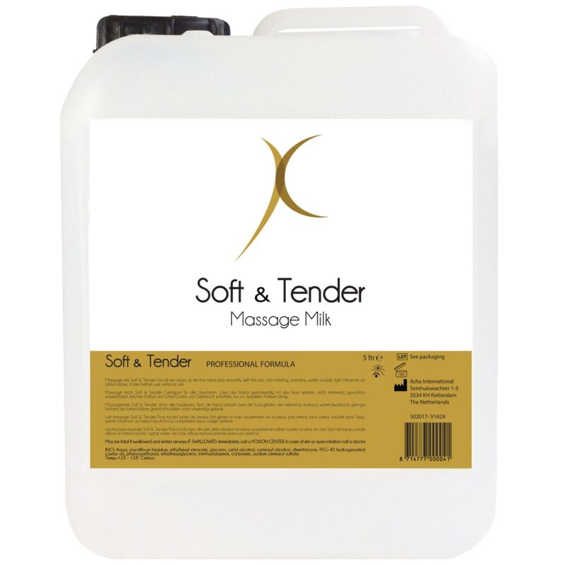 Latte da Massaggio Erotico Soft and Tender — 5000 ml