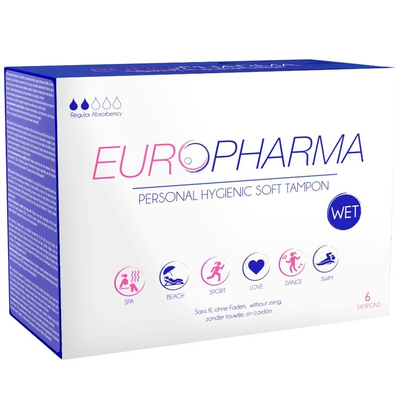 Tamponi Interni Senza Cordone Europharma Action — 6 Unità