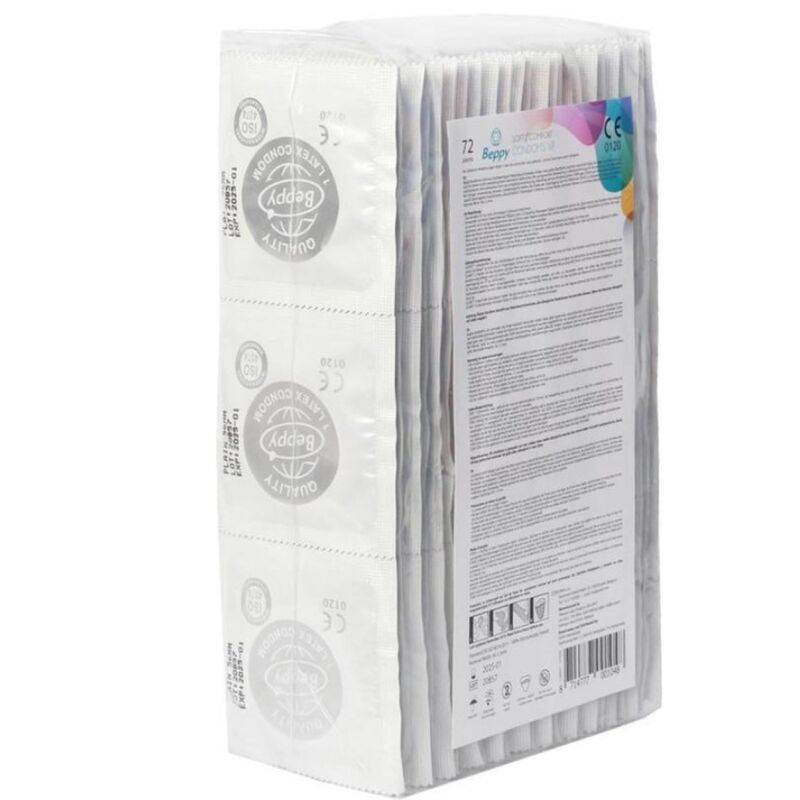 Preservativi in Lattice Naturale Beppy — 72 Unità