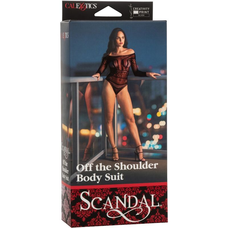 Body Erotico Spalle Scoperte Calexotics Scandal — Taglia Unica