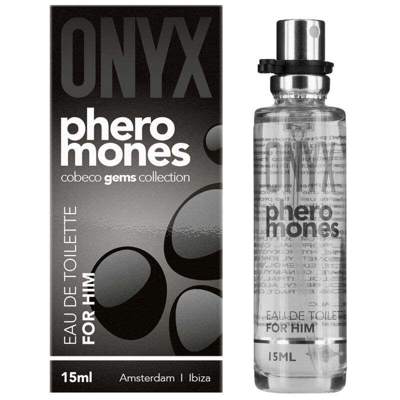 Profumo con Feromoni da Uomo Cobeco Onyx — Eau de Toilette 15 ml