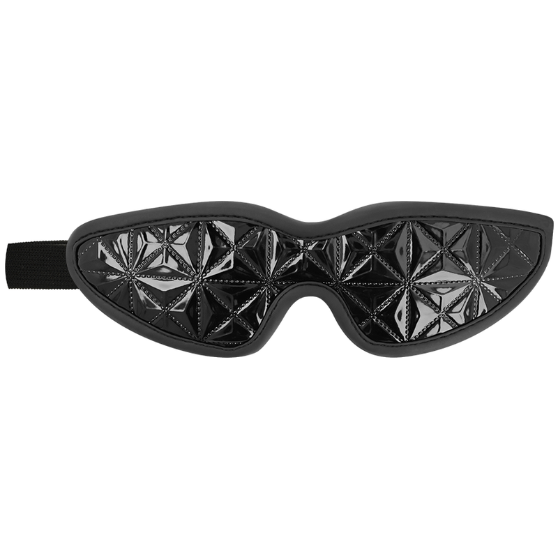 Benda per Occhi BDSM Begme Black Edition — Pelle Vegana