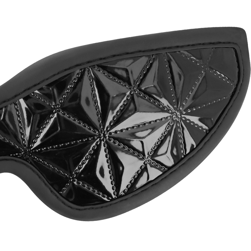 Benda per Occhi BDSM Begme Black Edition — Pelle Vegana