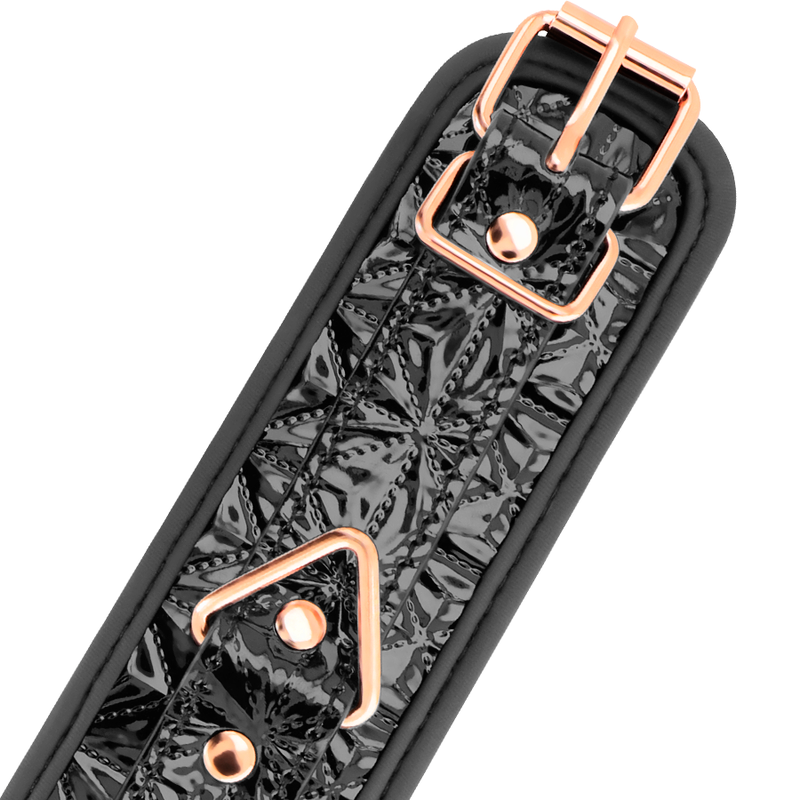 Manette Caviglia BDSM Begme Black Edition — Pelle Vegana