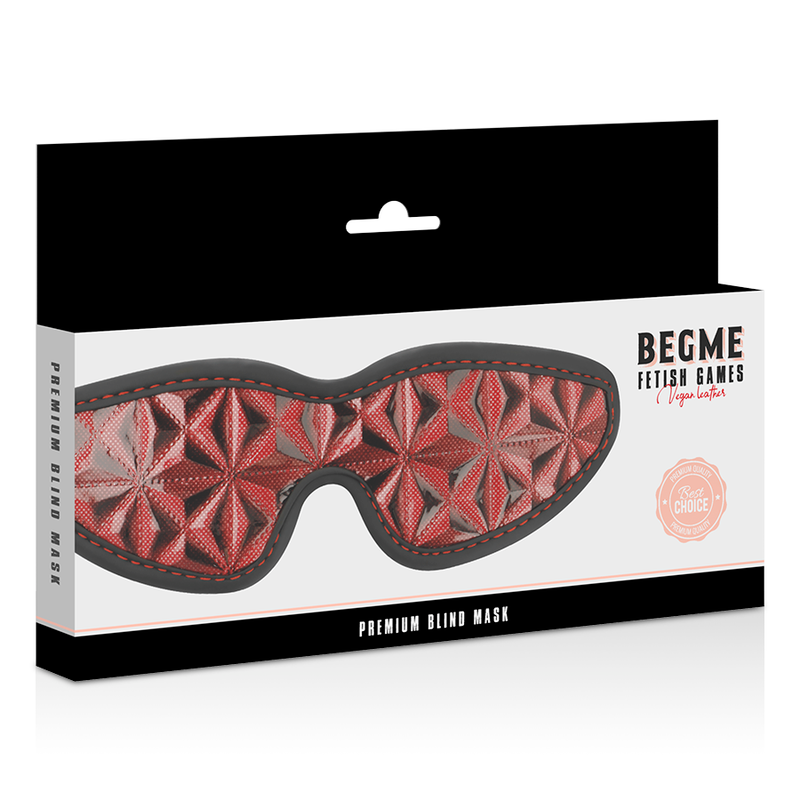 Benda per Occhi BDSM Begme Red Edition — Neoprene Foderato