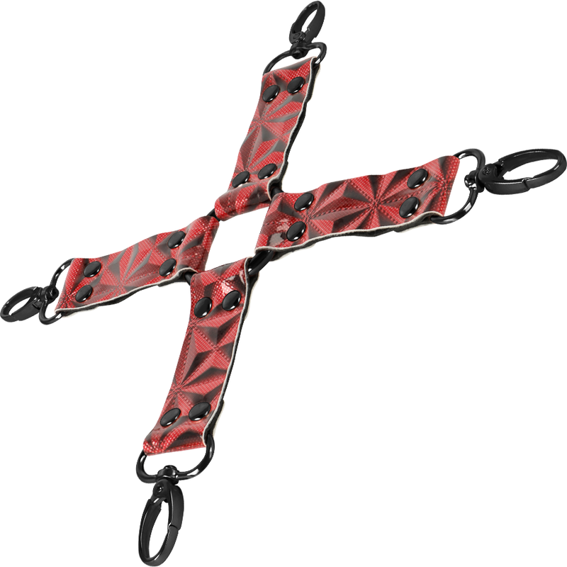 Cravatta Bondage in Pelle Vegana Begme Red Edition