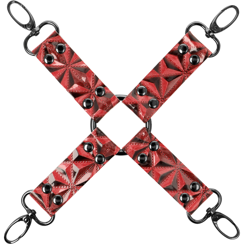 Cravatta Bondage in Pelle Vegana Begme Red Edition