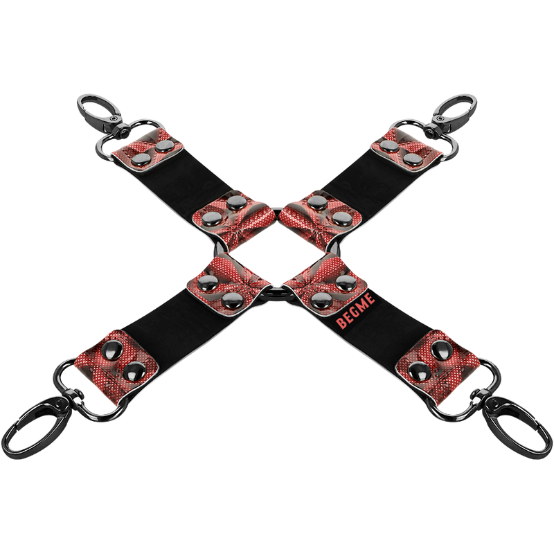 Cravatta Bondage in Pelle Vegana Begme Red Edition