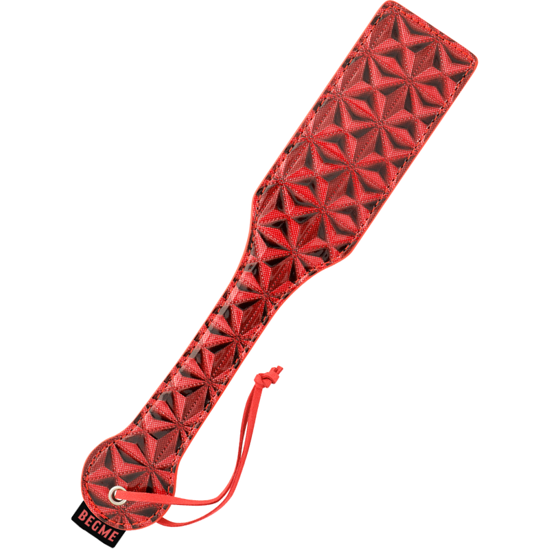 Pala BDSM in Pelle Vegana Begme Red Edition