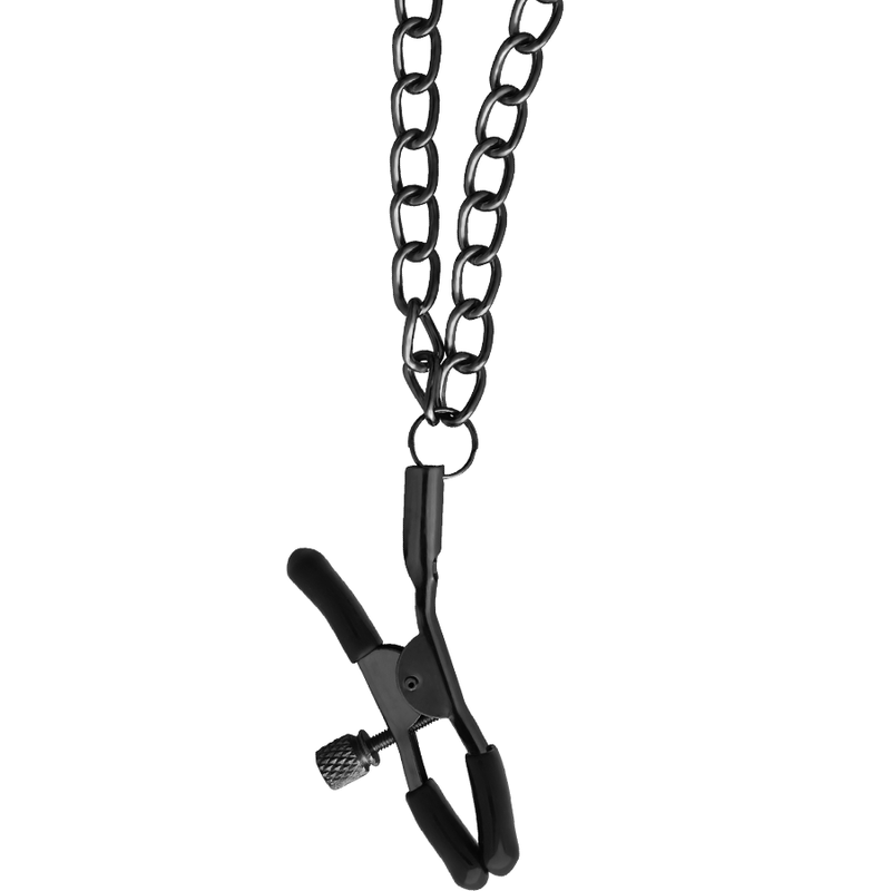 Pinze per Capezzoli con Catena Begme Red Edition — Acciaio