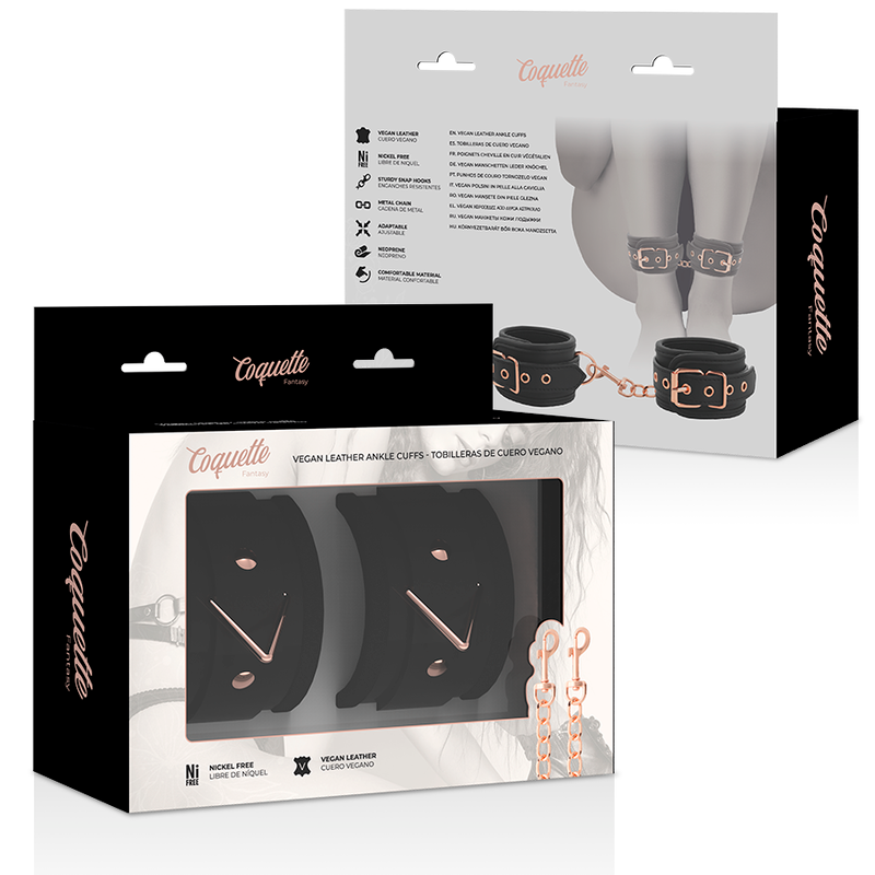 Manette BDSM Caviglia Coquette Chic Desire — Neoprene Vegan