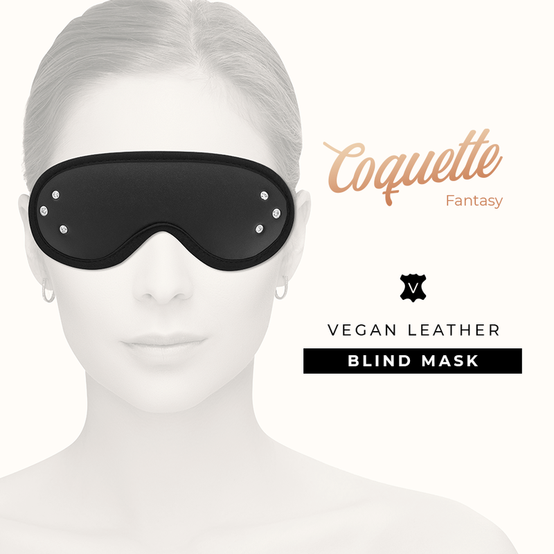 Benda per Occhi BDSM Coquette Chic Desire — Pelle Vegan