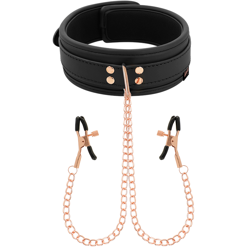 Collana BDSM con Morsetti Capezzoli Coquette Chic Desire