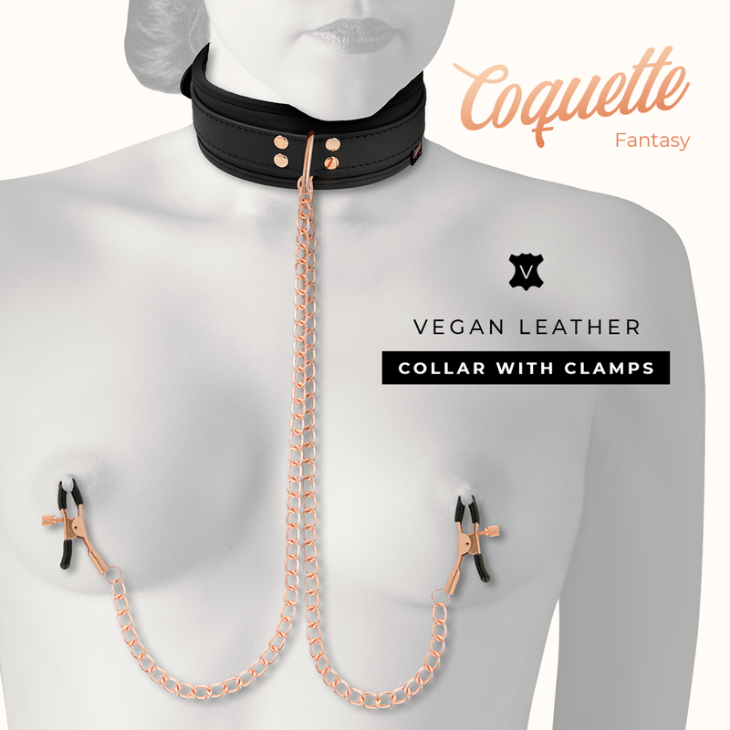 Collana BDSM con Morsetti Capezzoli Coquette Chic Desire