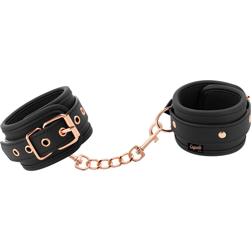 Manette BDSM in Pelle Vegana Coquette Chic Desire — Nichel Free