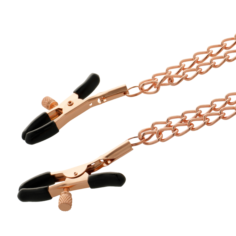 Clamps Capezzoli con Catena Coquette Chic Desire — Metallo