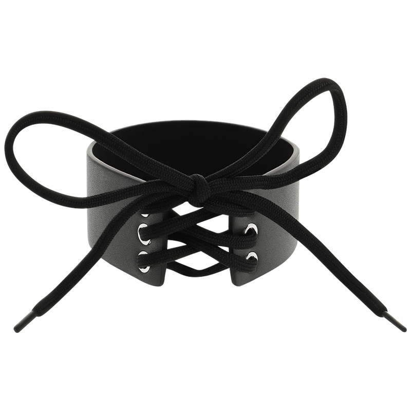 Collare BDSM in Pelle Vegana Coquette Chic Desire — Regolabile