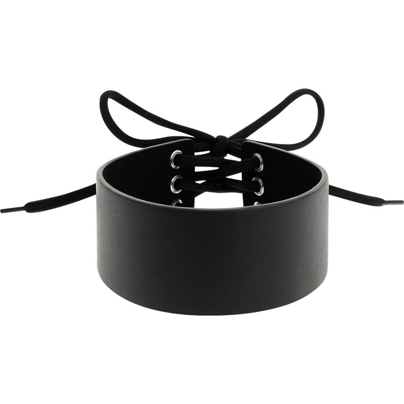 Collare BDSM in Pelle Vegana Coquette Chic Desire — Regolabile