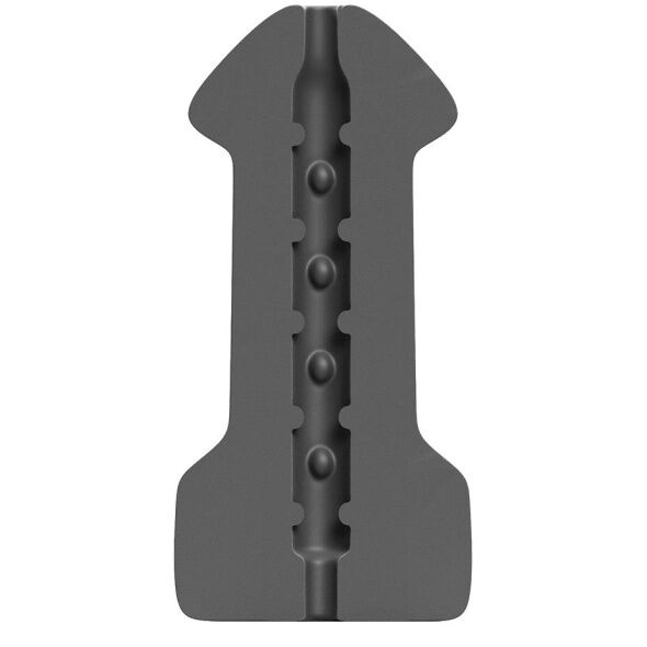 Masturbatore Maschile All Black Hook Up — 17 cm