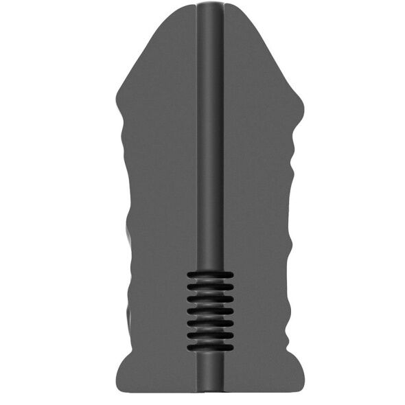 Masturbatore Maschile Realistico All Black Pap — Ingresso Testurizzato