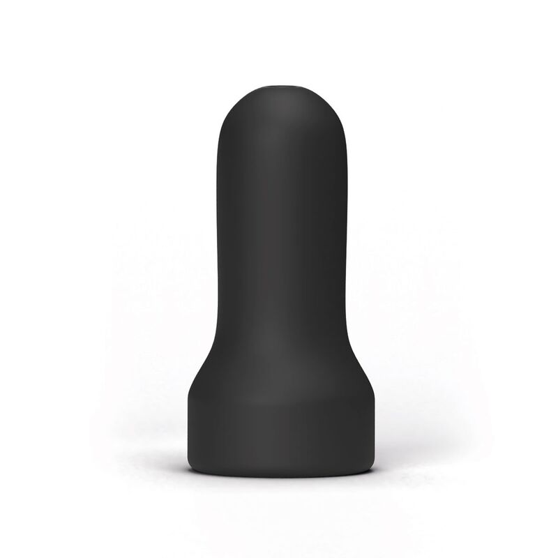 Masturbatore Maschile All Black Loop 2 — 17 cm, Interno Increspato