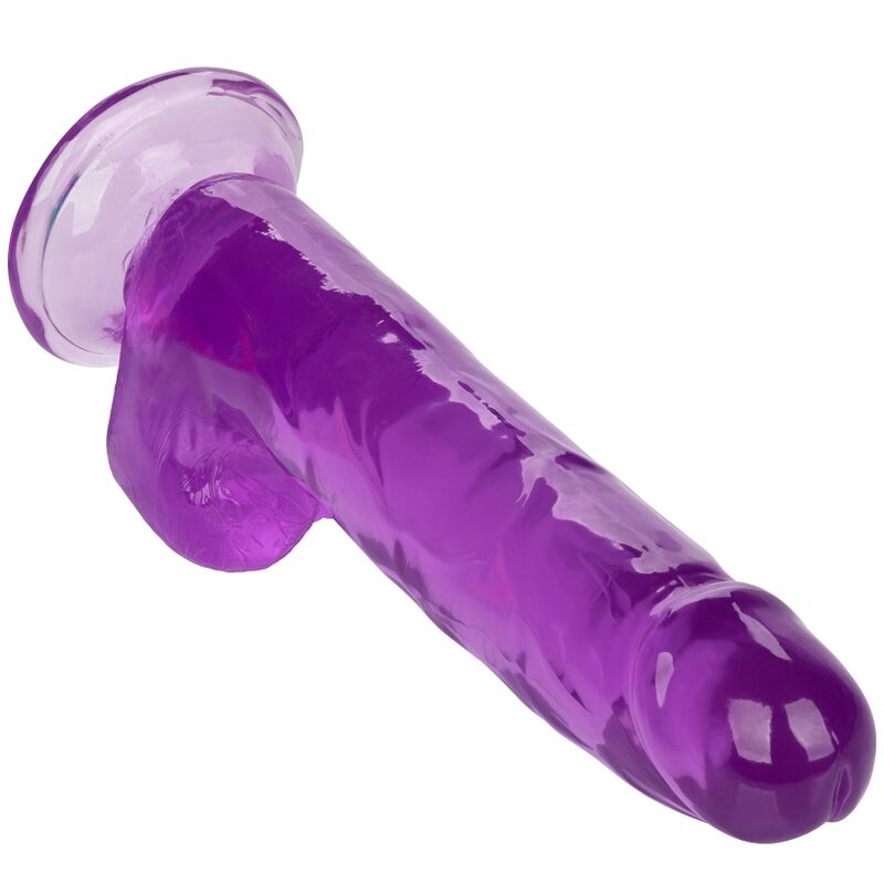 Dildo Realistico per Imbracatura Calexotics Size Queen — 20 cm, Viola