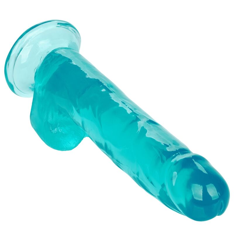 Dildo Realistico Calexotics Size Queen — 20 cm, Blu