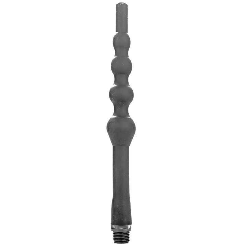 Doccia Anale in Silicone All Black — 27 cm, Flessibile