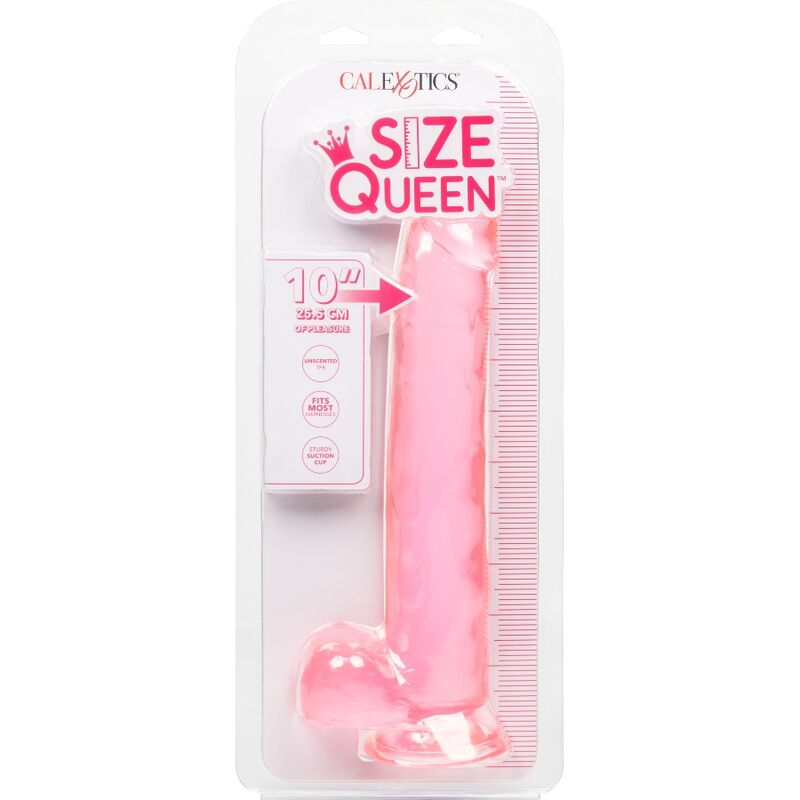Dildo Realistico Calexotics Size Queen — 25,5 cm, Rosa