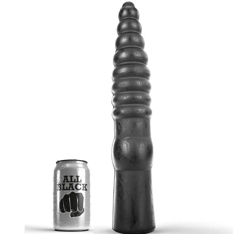 Dildo Anale All Black — 33 cm