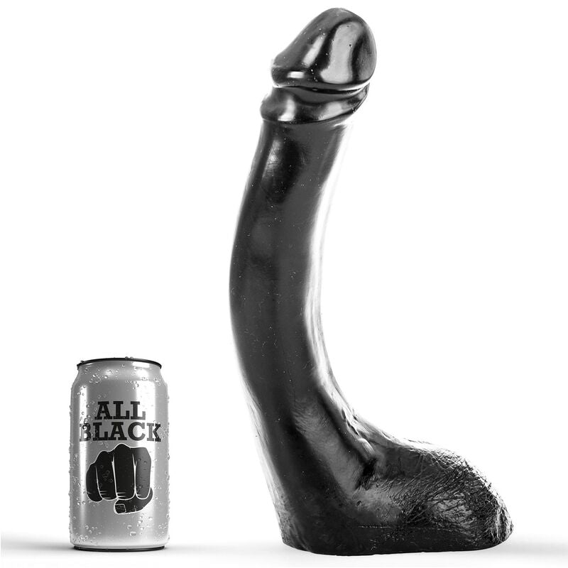 Dildo Fisting Realistico All Black — 29 cm