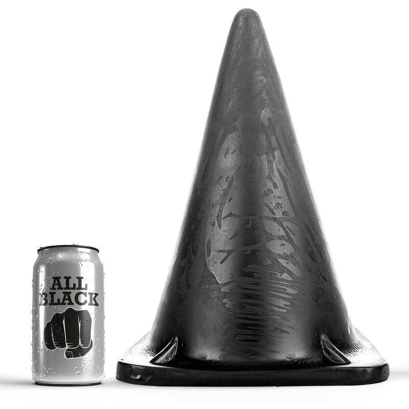 Plug Anale Triangolare All Black — 30 cm