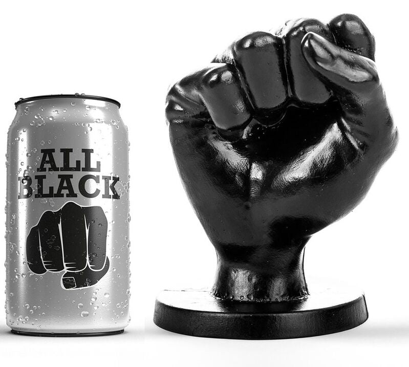 Plug Anale a Forma di Pugno All Black — 14 cm