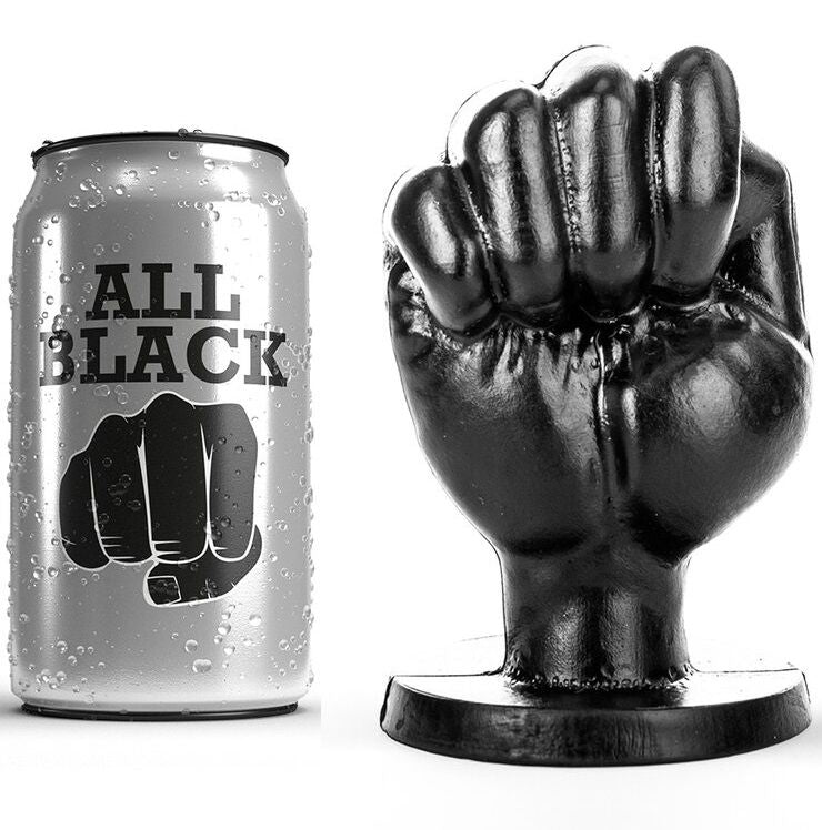 Plug Anale Fisting All Black — 13 cm