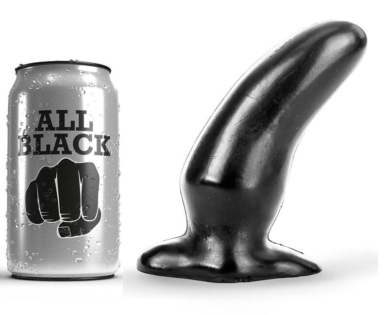 Plug Anale All Black — Silicone, 13 cm