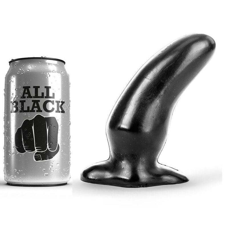 Plug Anale All Black — Silicone, 13 cm