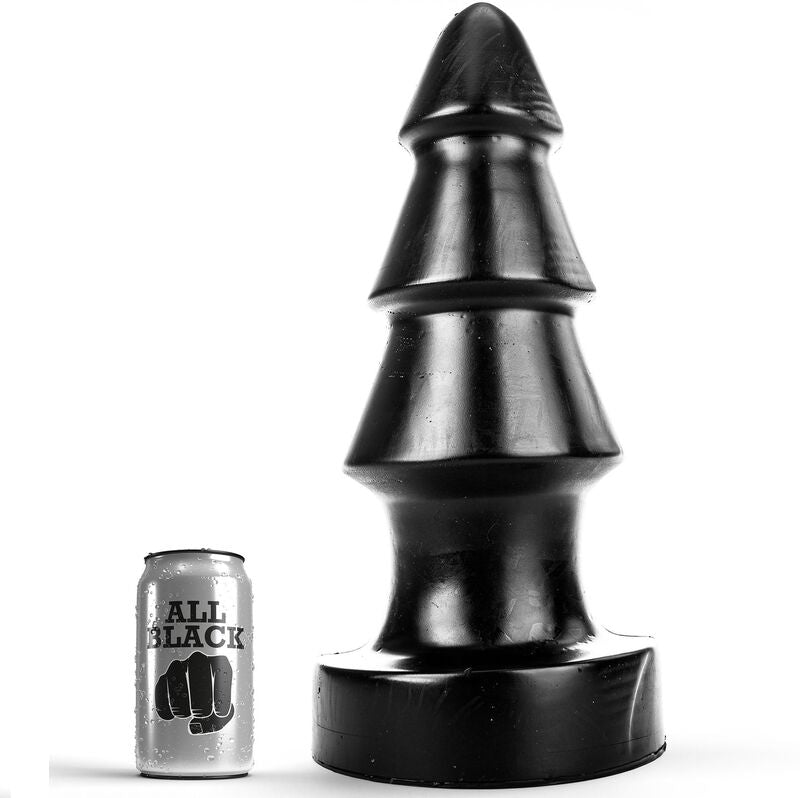 Plug Anale Gigante All Black Desafío — PVC, 40 cm