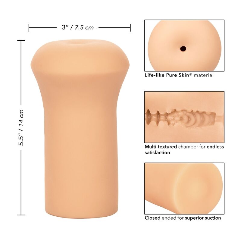 Masturbatore Maschile Calexotics Boundless Stroker — 14 cm