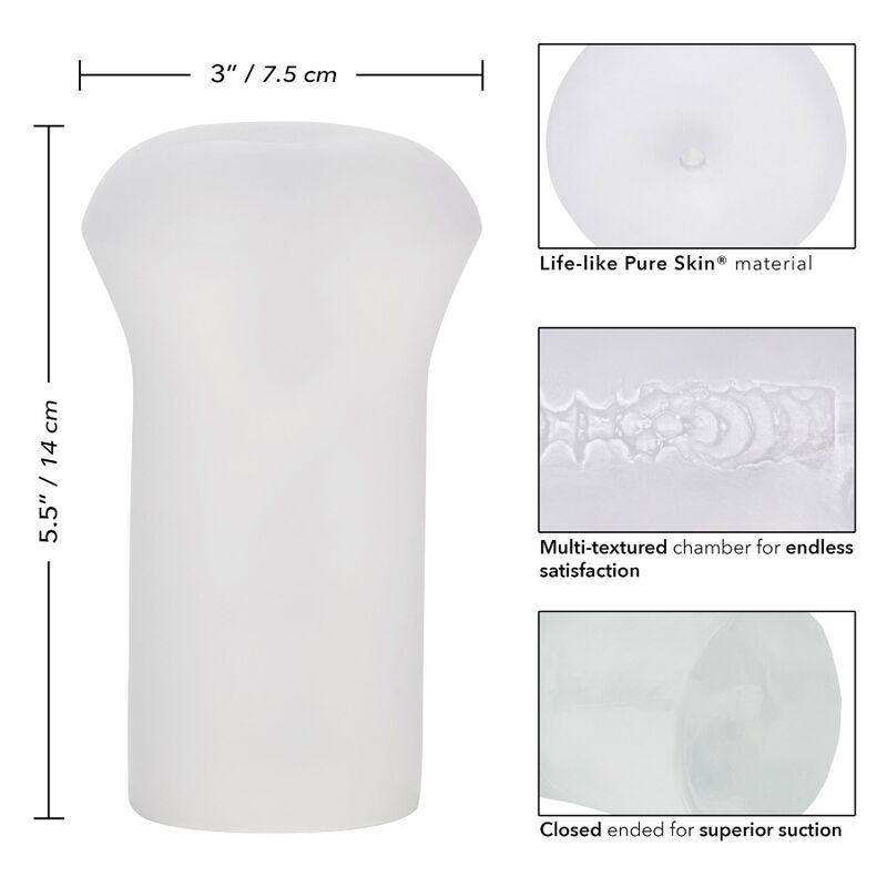 Masturbatore Maschile Calexotics Boundless Stroker — 14 cm