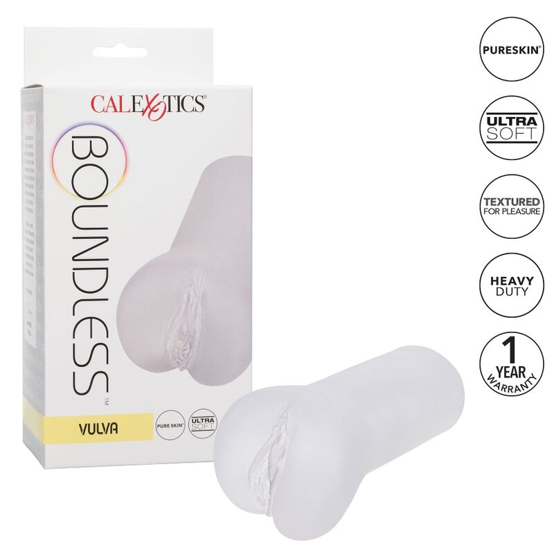 Masturbatore Maschile Calexotics Boundless Vulva — 14 cm