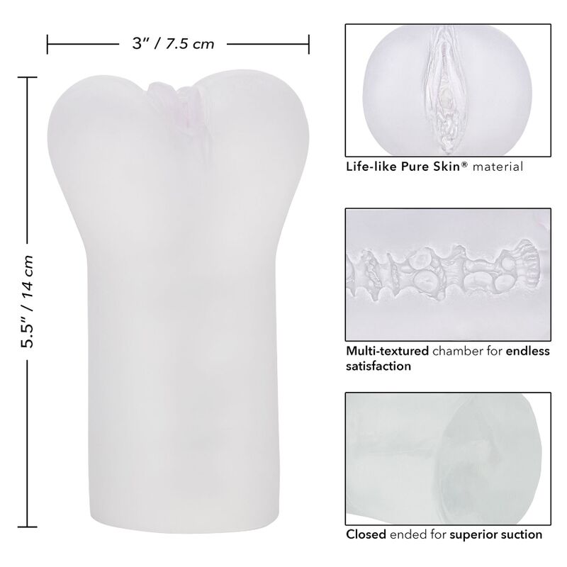 Masturbatore Maschile Calexotics Boundless Vulva — 14 cm